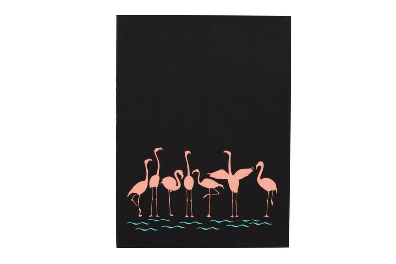 Flamingo Pop Up Card