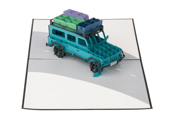 Jeep Pop Up Card