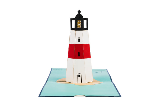 Lighthouse Pop Up Card