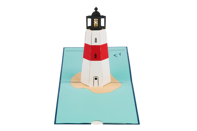 Lighthouse Pop Up Card