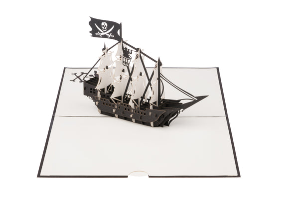 Pirate Ship Pop Up Card