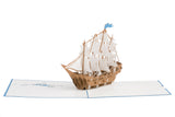 Sailing Ship Pop Up Card