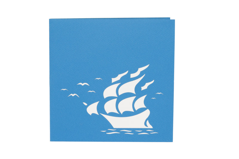 Sailing Ship Pop Up Card