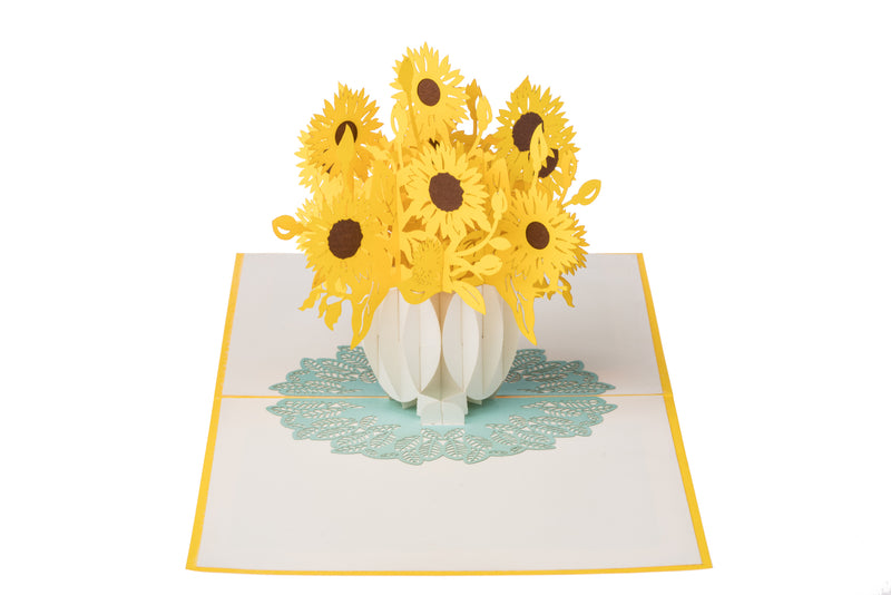 Sun Flower Pop Up Card