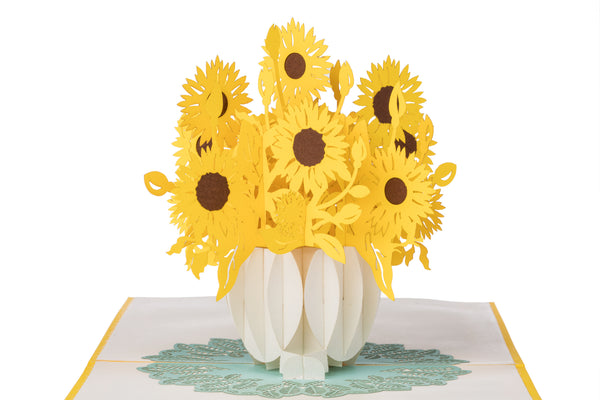 Sun Flower Pop Up Card