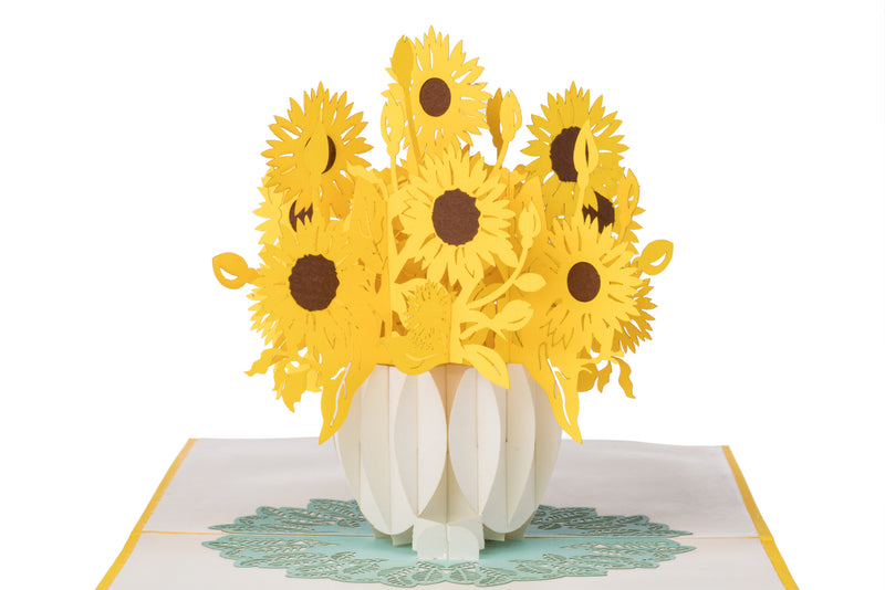 Sun Flower Pop Up Card