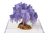 Wisteria Tree Pop Up Card